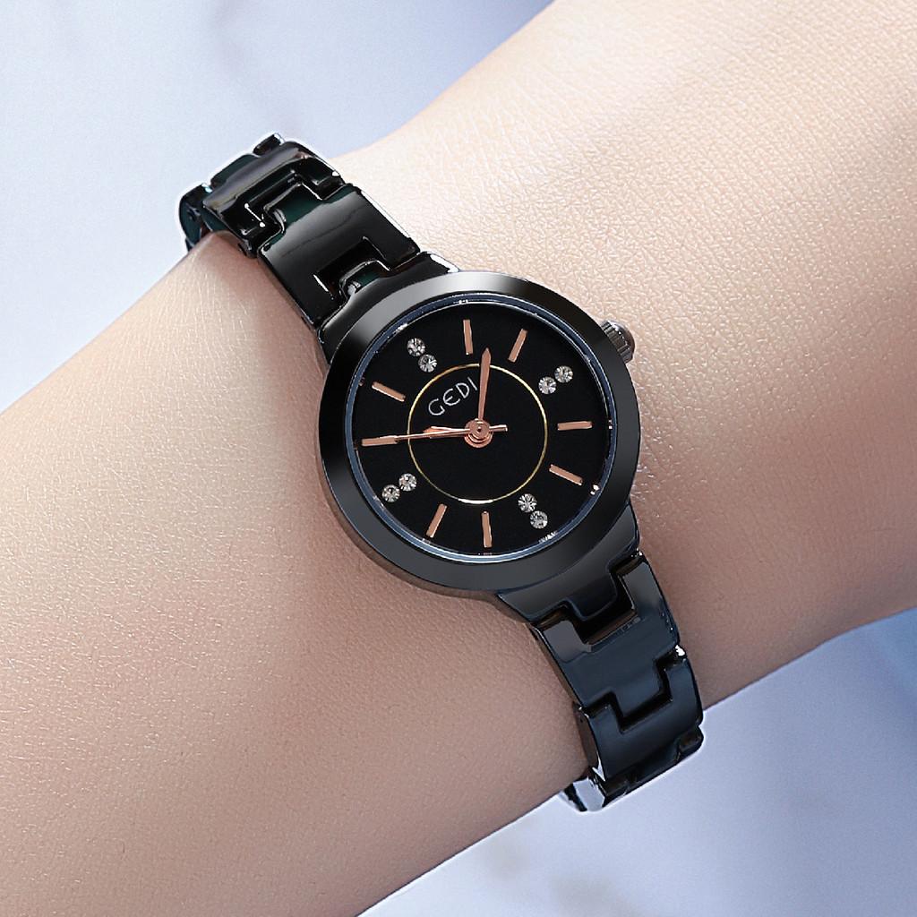 Gedi Ladies Rose Gold Quartz Watch With Waterproof Feature For Fashionconscious Women