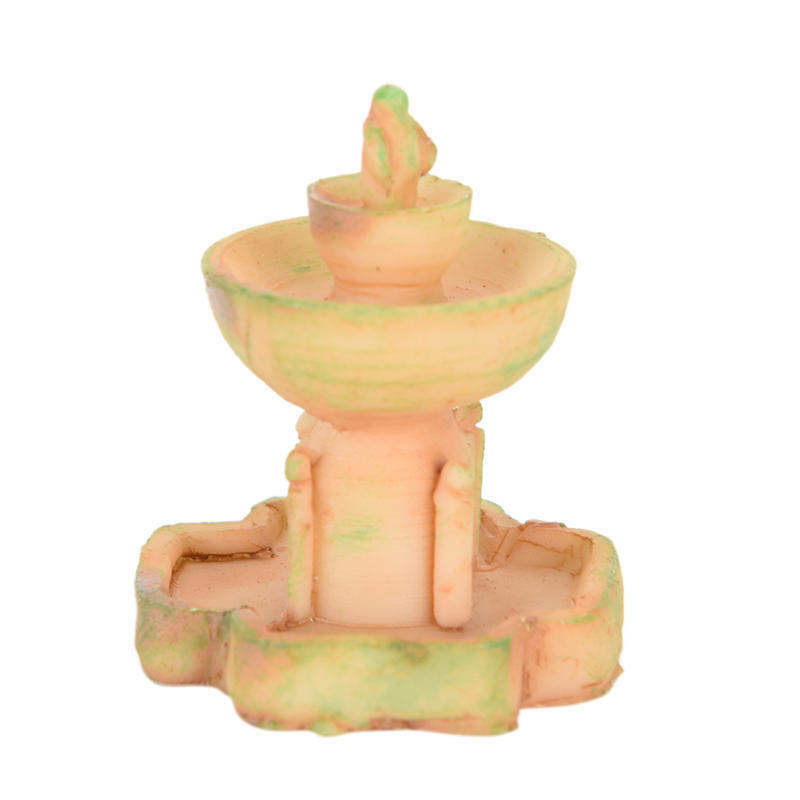Pop Moss Micro Landscape Ecological Bottle Resin Fountain Creative Ornaments Ornaments Accessories