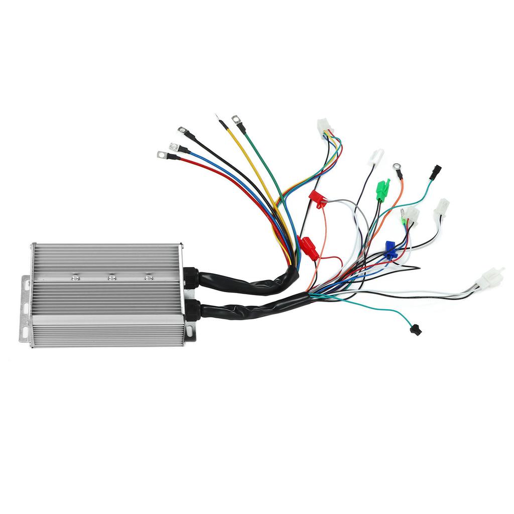 Controller Motor Fără Perii 48V 60V 1500W 18 Tuburi Aliaj Aluminiu Mod Dual Controller Fără Perii Pentru Bicicletă Electrică