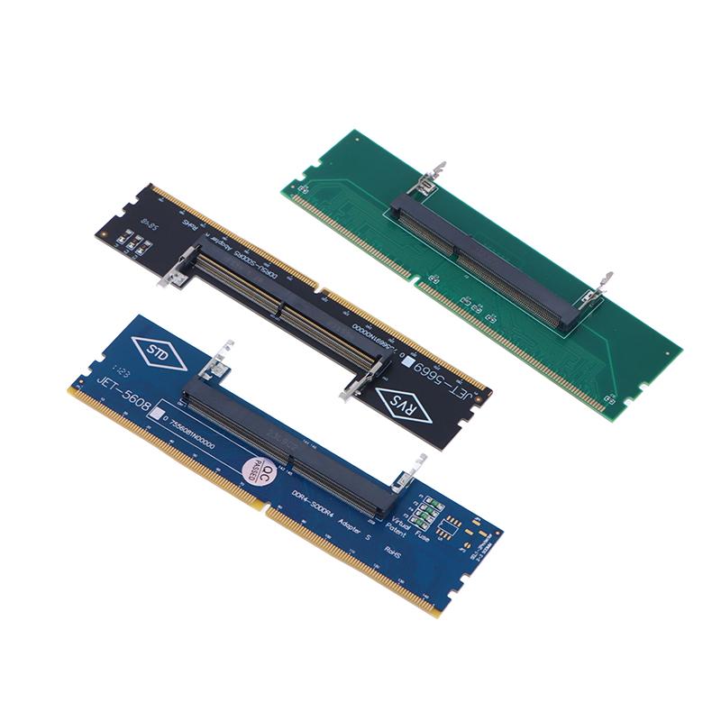 Scheda DIMM SO-DIMM per PC Convertitori DDR3 DDR4 DDR5 Laptop su Desktop Scheda Adattatore Memoria Connettore Adattatore RAM