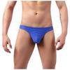 (Kung Pao Chicken)Men's Underwear Low Waist Fashion Color Stripes Comfortable Thong