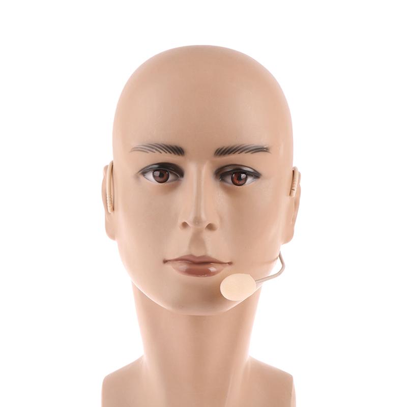 3,5 mm Tragbares am Kopf montiertes Ohrbügel-Kabel-Headset mit Mikrofon und Lautsprecher für Sprachunterricht, Konferenz, Bühnenauftritt