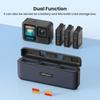 AMAGISN for GoPro Hero 13 Charging Case ABS+Silicone Action Camera Battery Charger Storage Box