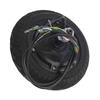 8 Inch Electric Scooter Hub Motor 36V 350W Brushless Hub Motor with Tire 200mm Diameter 45mm Tire Width 70mm Opening Width Double Sided Threaded Shaft