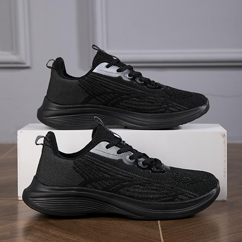 Women's shoes spring and summer new fly-woven casual shoes children breathable and comfortable casual shoes mesh women's sports shoes