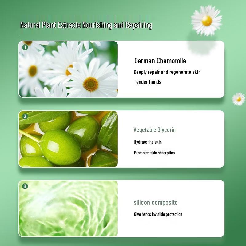 Herbacin German Chamomile Moisturizing Hand Cream 75ml (5-Pack)