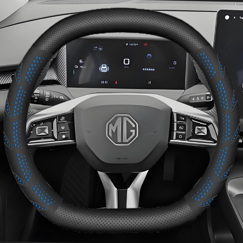 Doppel-D-Typ Auto-Lenkradabdeckung für ALLE neuen MG 7 MG7 MG4 XPower 2024 2025 Lenkrad-Innenzubehör