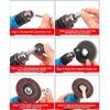 DualPurpose Drill to Angle Grinder Converter Heavy Duty Metal Adapter Ideal for Workshop Construction Maintenance