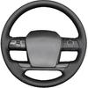 MEWANT Käsitööna õmmeldud Must Ehtne Nahk Roolikate Volvo VNL VNR FM FH 2017-2025 jaoks DIY Auto Siseviimistluse Aksessuaar