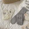 Autumn and Winter Socks Women's Embroidery American Puppy Ins Cute Japanese Tide Sports Mid-tube Stacking Socks