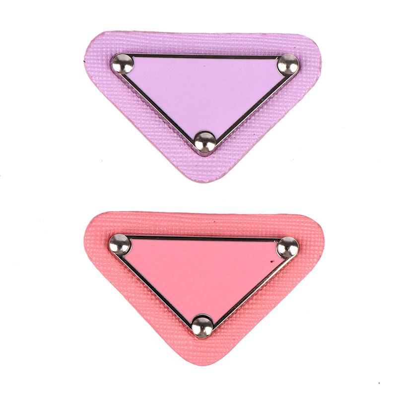 Diy Haft Naklejki Trójkątne naszywki na odzież Odznaka z cekinami