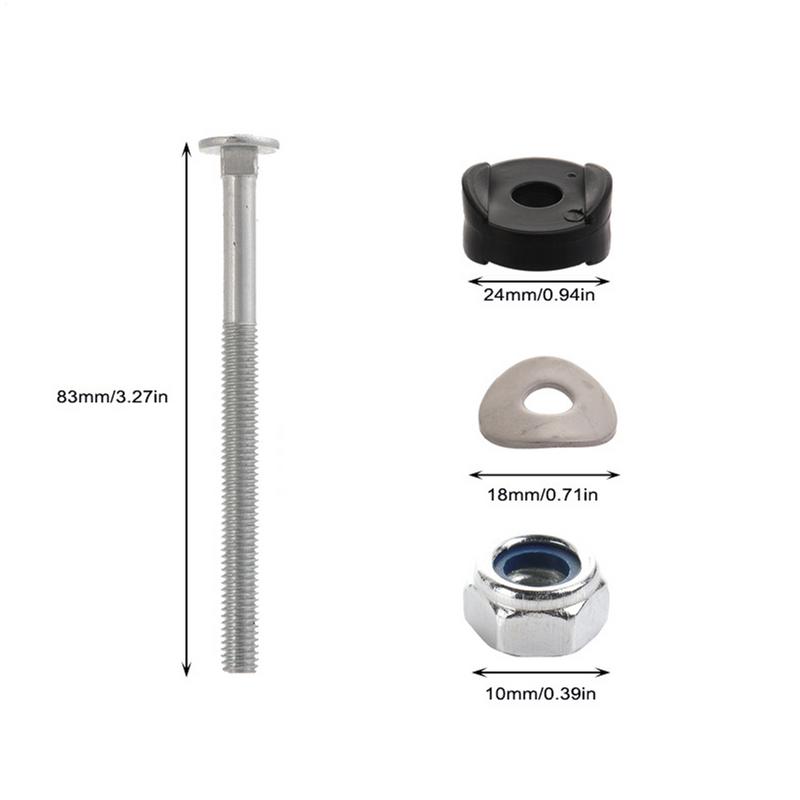 Trampoline Hold Downs Trampoline Bolts And Nuts Replacements Anti-Falling Tools 12X Stabilization Nuts For Carport Awning Poles