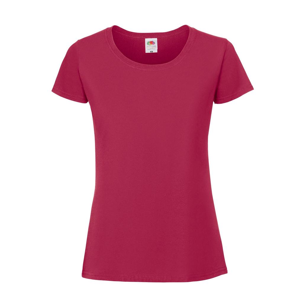 Fruit Of The Loom Womens/Ladies Iconic 195 Premium Ringspun Cotton T-Shirt