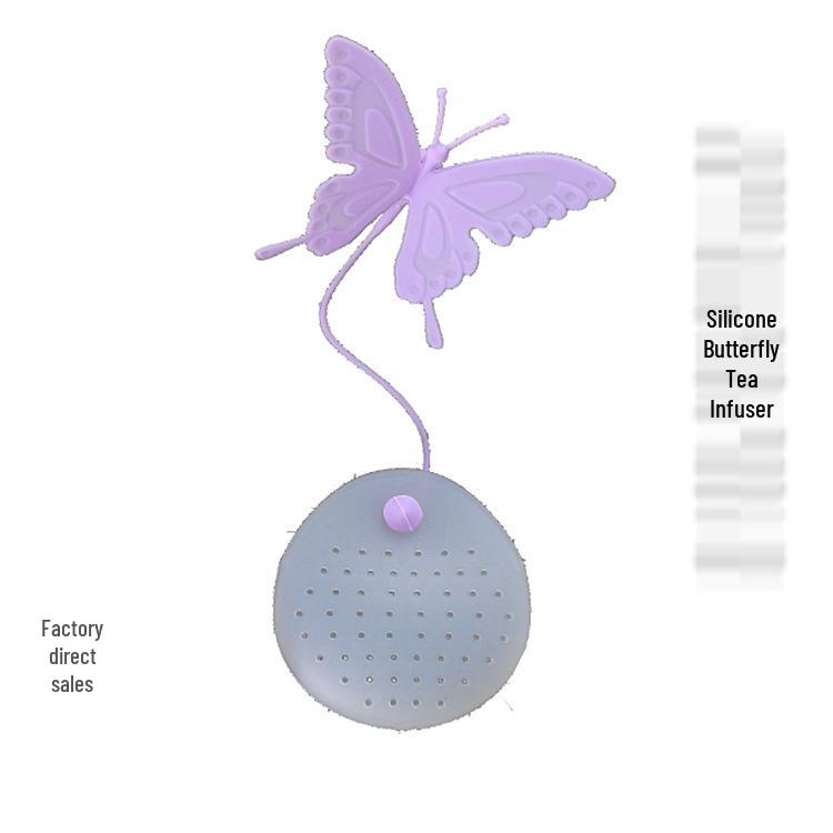 Butterfly Silicone Tea Infuser Set - Creative Tea Strainer and Filter Gift