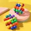 New Unique 3D Puzzle Bead Ball - Colored Versatile Decompression Toy For Stress Relief