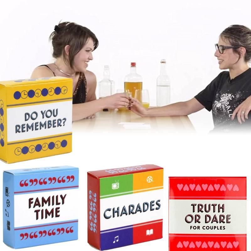 Engaging Truth Or Dare For Couples Card Game Exciting Family Fun Entertainment Experience