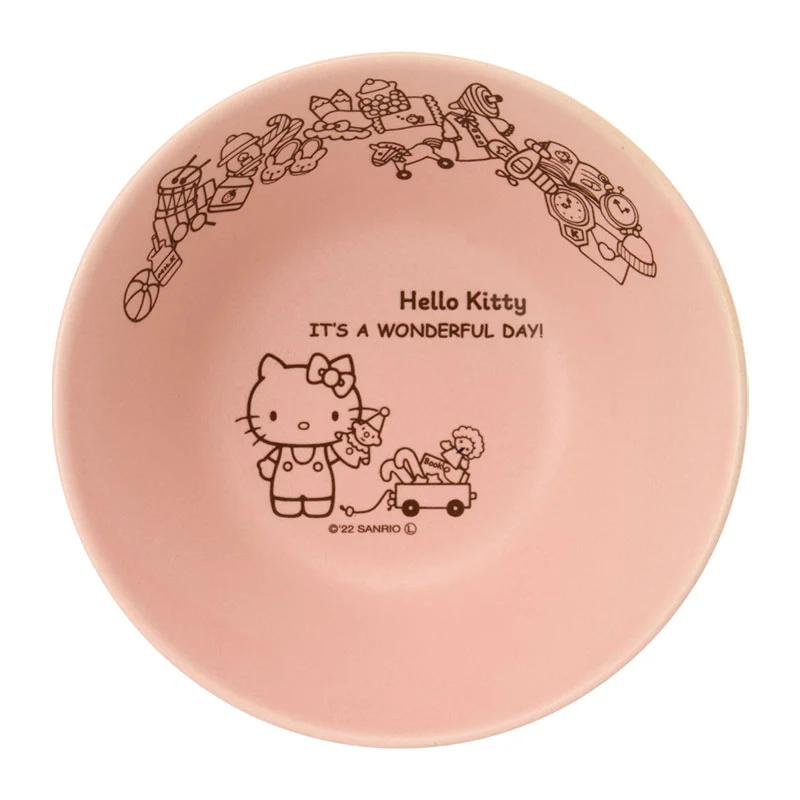 Sanrio Hello Kitty Mino Ware Small Bowl 13cm Japan NEW Sanrio Characters
