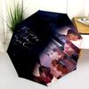 Soul: Journey Dreams Folding Umbrella Suitable for All Seasons Travel Three Folds Light Outdoor