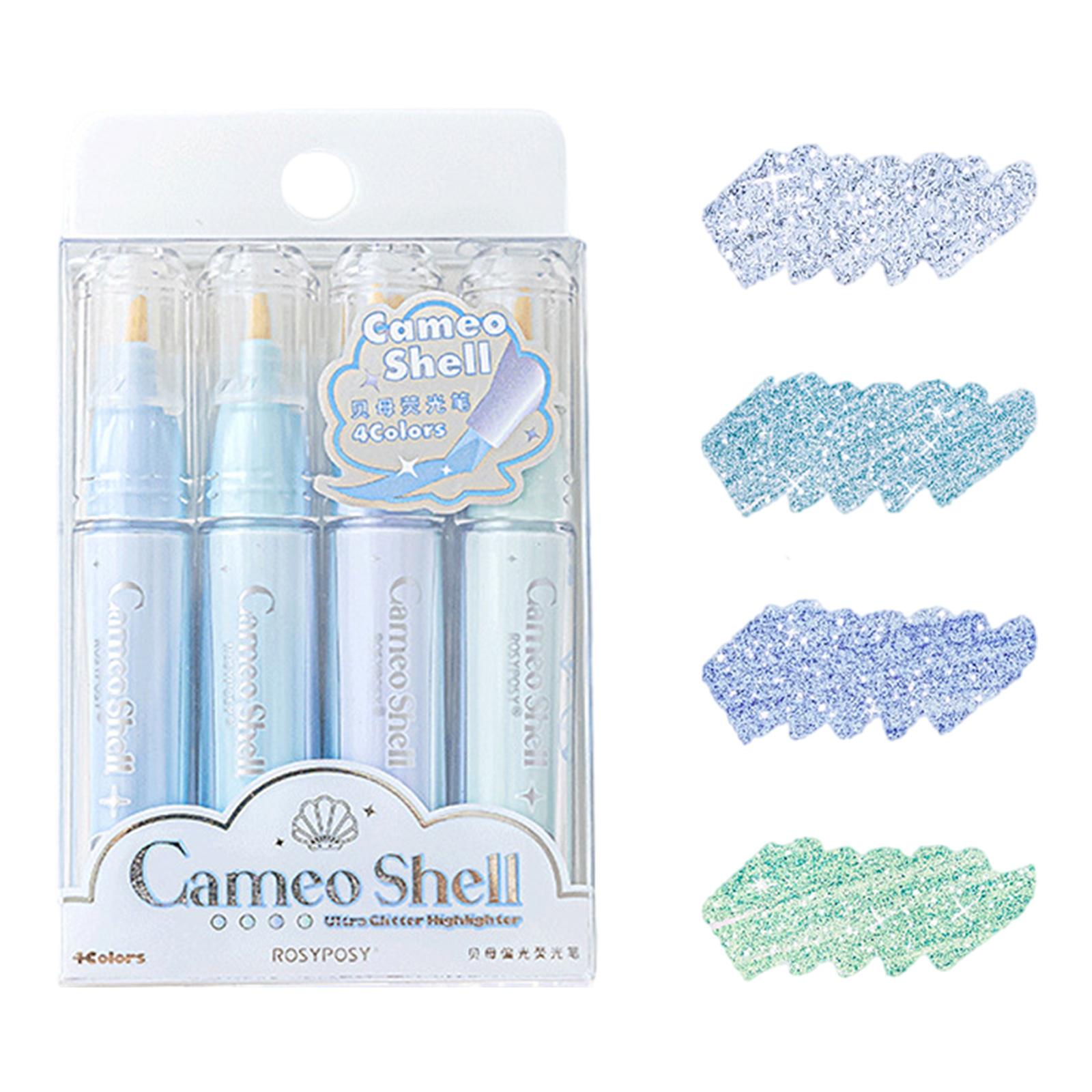 

4 шт. маркер-маркер прозрачный цветной маркер граффити маркер-маркер офис школьные принадлежности 2