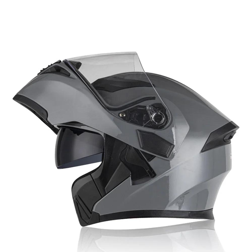 

Yellow Motorcycles Helmet Wear-Resistant Accessories Breathable Head Protection Anti-Fall Motocross Kask Flip Up Racing M-2XL XXL