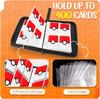 Card Binder 4 Pocket, Trading Card Holder Fits 400 Cards With 50 Removable Sleeves, Portable Collection Card Ablum, Game Card Case book With Zipper