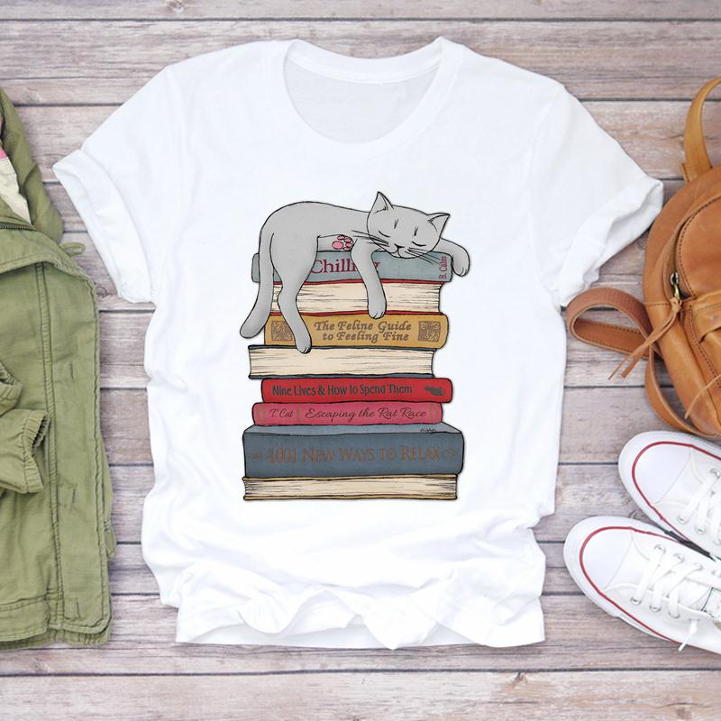 Summer Tee Top Fashion T-shirt Clothing Casual Sweet Love Panda Spring Short Sleeve Women Print Lady Female Graphic T-shirt