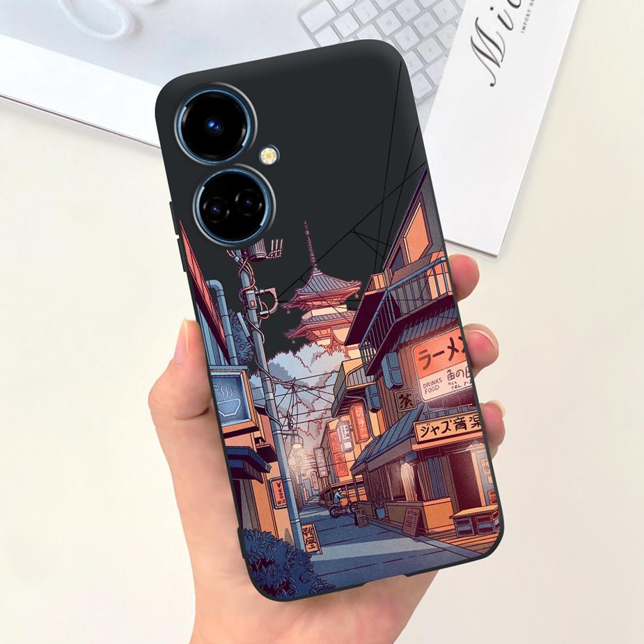 For Tecno Camon 19 Case Camon19 Neo Cute Fashion Cartoon Cover Soft Silicone Phone Case For Tecno Camon 19 Neo Camon19 Pro Shell