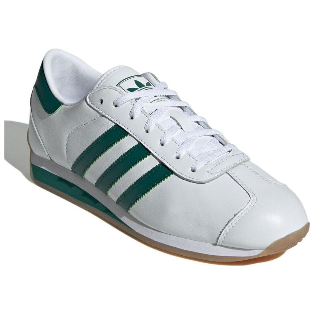 Adidas Country 2 White Collegiate Green Unisex Sneakers Cloud-White IG4551