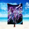 1pc Easy-Care Kpop Demon Hunters Blanket, Perfect for Couch, Bed, Home, Travel & More, Warm & Durable Printed Blanket