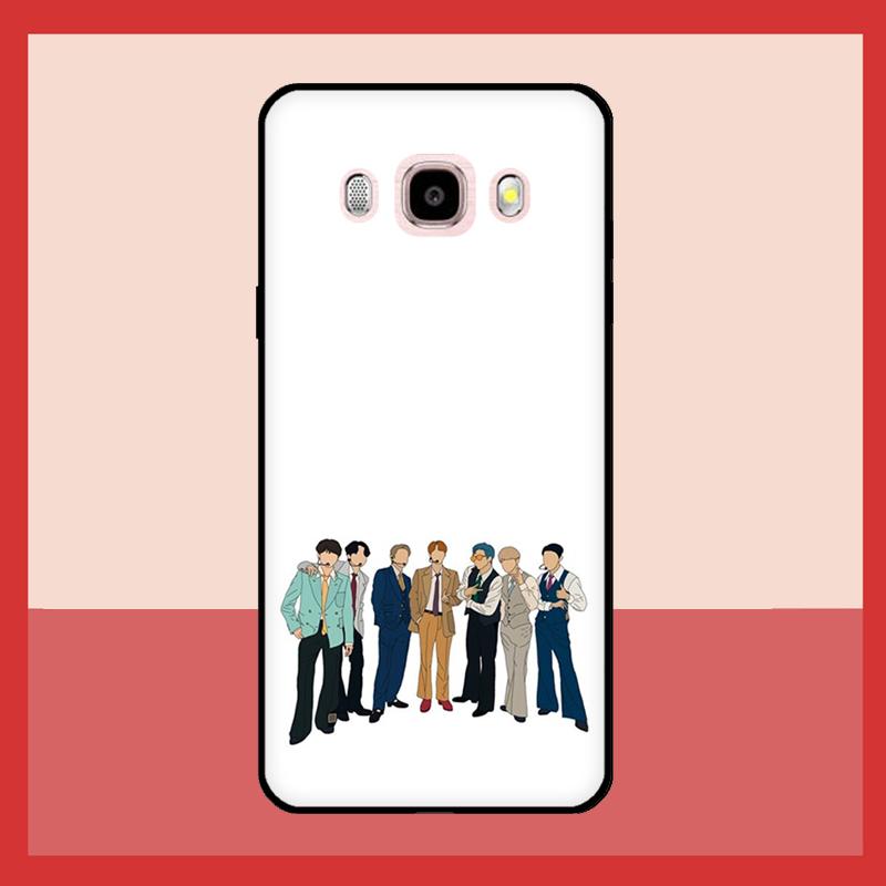 Korean Fashion Kpop Band Case For Samsung Galaxy J6 J4 Plus A6 A7 A8 A9 J8 2018 J3 J5 J7 2017 J1 A3 A5 2016 Cover