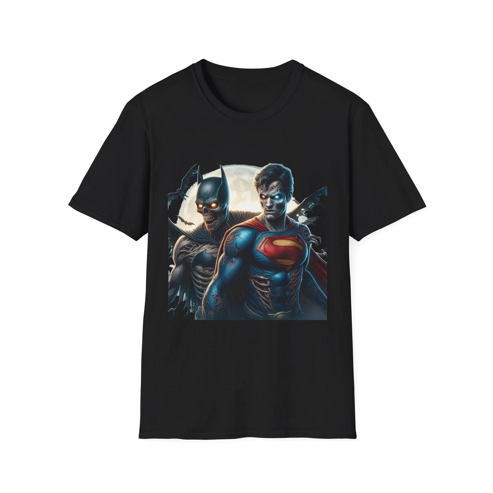 Zombie Superman T-Shirt – Undead Man of Steel Graphic Tee XXXXL