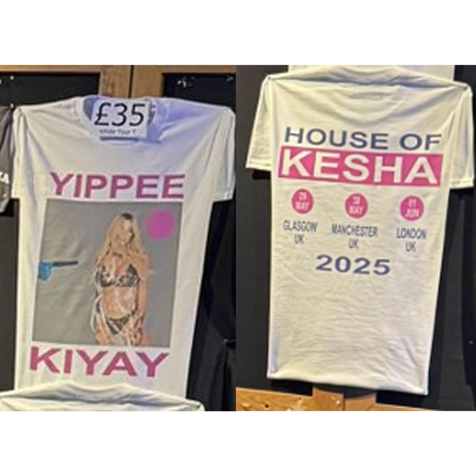 Kesha Yippee Ki Yay Tour T-Shirt Unisex 2 Sides S-5XL XXL