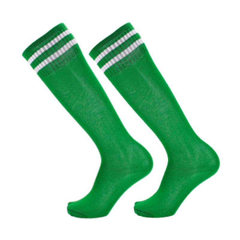 1 Paire Chaussettes de Sport Football Longues Genou Coton Spandex Enfants Legging Bas Football Baseball Cheville Adultes Enfants Chaussettes