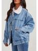 2025 New Arrival European Style Women's Winter Chic Denim Jacket – Fashionable & Age-Reducing
