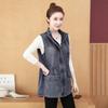 Spring Summer Style Korean Version Loose Fit Casual Versatile Denim Vest Jacket For Women Fashion Outerwear