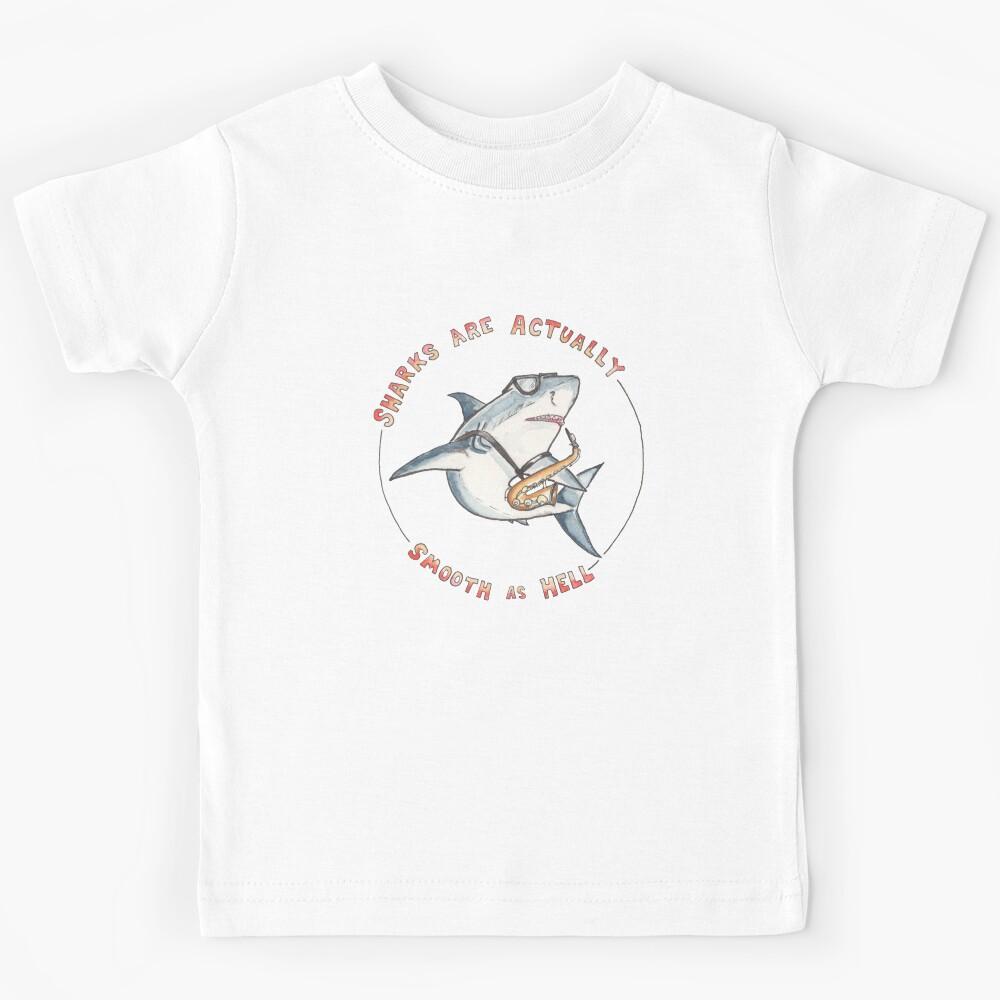 Sharks are Actually Smooth Kids T-Shirt 150