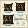 Moon Lantern Ramadan Pillowcase Printed Polyester 40/45/50cm Throw Pillowcover Decorative Sofa Cushion Pillowslip Home Decor