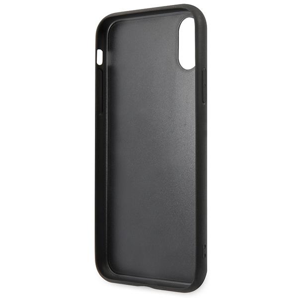 Karl Lagerfeld KLHCI65SAKICKCBK iPhoneXS Max Black/black Hardcase Saffiano Karl&Choupette Head