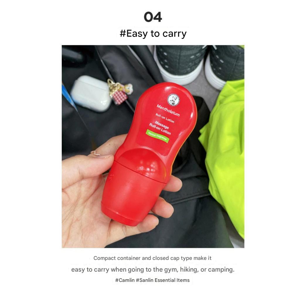 Mentholatum Roll-on Lotion 50ml + Cool Roll-on Lotion 50ml, 1 set