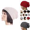 Gemütliche Mode Frühling Winter Slouch Ski Häkelstrick Slouchy Beanie Baskenmütze für Damen