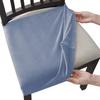 Velvet Chair Cover With No Backrest Anti -Dust Elasticized Chair Covers Designed For Dining Room Home Kitchen Office Upholstered Seat Slipcovers