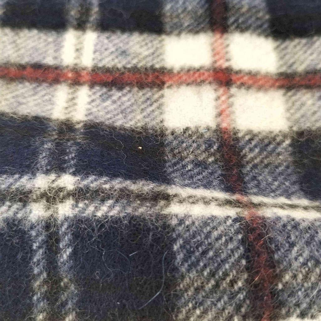 Used NEWYORKER pure cashmere 100% check muffler for women, size not specified