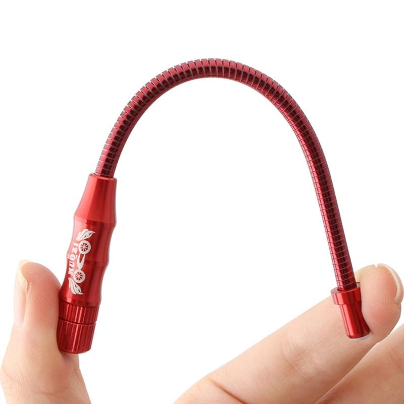 Aluminum Alloy Bike V Brake Noodles Stainless Steel Spring Shifts Brake Protector Cable Guide Bend Pipe Bicycles Part