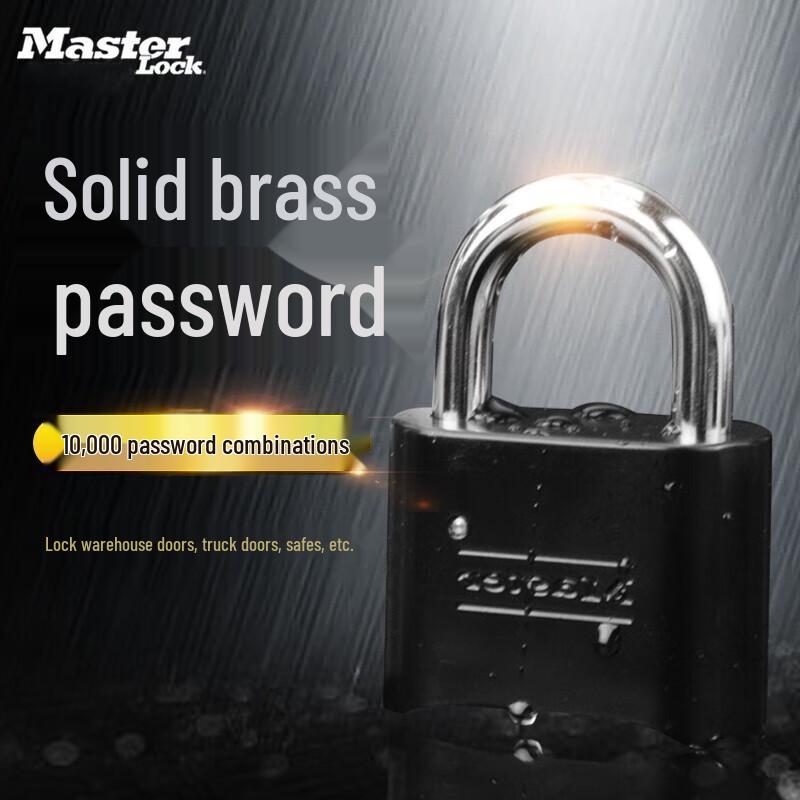 Master Lock Brass Combination Padlock