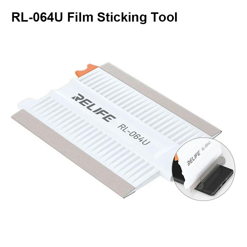 RELIFE RL-064U Universal Hydrogel Film Sticking Scraper Tool Multi-purpose Film Application/Removal Arc Edge Sticking Tool