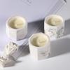 Handmade Plaster Cup Soy Wax Scented Candle Diy Creative Scented Candle Souvenir