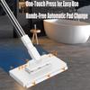 39 Inch Dust Mop with Reusable Disposable Pads for Quick Floor Cleaning