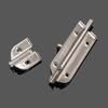 Stainless Steel Heavy Duty Door Security Lock Buckle Thickened Anti-Pry Window Latch for Childproofing Home Bedroom Window Door