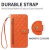 iPhone16e French Style Wallet Case: Card Slot, Zipper, Shoulder & Hand Straps, Crossbody Leather