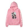 Rascal Does Not Dream of Bunny Girl Senpai Mai Sakurajima Unisex Fleece Hoodie Vertical Japanese Text Sleeve Anime Print Long Sleeve Sweatshirt